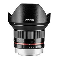 楽天市場】samyang 単焦点広角レンズ 12mm f2.0 ブラック マイクロ 