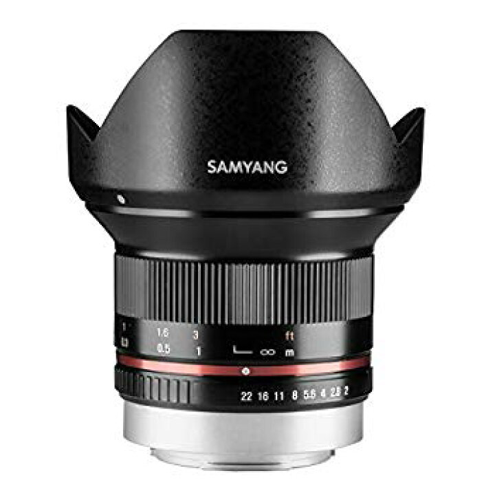 楽天市場】【中古】SAMYANG 単焦点広角レンズ 12mm F2.0 ブラック フジ 