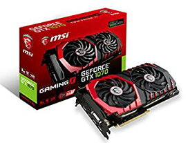 【中古】MSI GeForce GTX 1070 GAMING X 8G 『Twin Frozr VI/OCモデル』 グラフィックスボード VD6072 2zzhgl6
