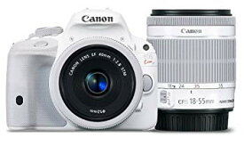 【中古】Canon デジタル一眼レフカメラ EOS Kiss X7(ホワイト) ダブルレンズキット2 EF-S18-55mm F3.5-5.6 IS STM(ホワイト) EF40mm F2.8 STM(ホワイト) 9jupf8b