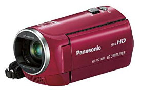 【中古】【非常に良い】パナソニック デジタルハイビジョンビデオカメラ V210 内蔵メモリー8GB レッド HC-V210M-R khxv5rg