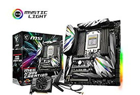 【中古】MSI MEG X399 CREATION E-ATX マザーボード[Ryzen Threadripper対応] MB4559 mxn26g8