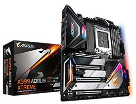 【中古】GIGABYTE X399 AORUS XTREME E-ATX マザーボード[Ryzen Threadripper対応] MB4584 mxn26g8