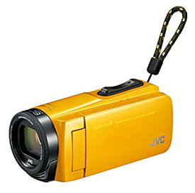 【中古】JVCKENWOOD JVC ビデオカメラ Everio R 防水 防塵 32GB マスタードイエロー GZ-R470-Y dwos6rj