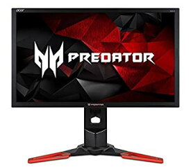 【中古】Acer Predator XB241H - LED monitor - 24" - 1920 x 1080 - IPS - 350 cd/m2 - 1000:1 - 1 ms - HDMI DisplayPort - speakers - black - HDMI D ggw725x