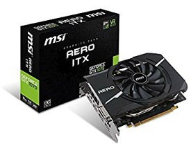 【中古】【非常に良い】MSI GeForce GTX 1070 AERO ITX 8G OC グラフィックスボード VD6305 dwos6rj