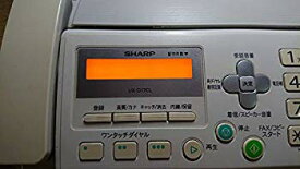 【中古】【非常に良い】SHARP デジタルコードレスFAX 子機1台付き UX-D17CL 6g7v4d0
