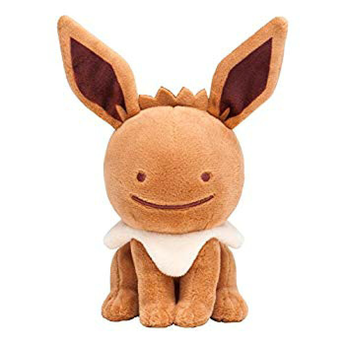 中古 ポケモンセンターオリジナル ぬいぐるみ へんしん メタモン イーブイ 的详细信息 日本商品代购 From Japan