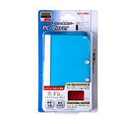【中古】(未使用・未開封品)　ニンテンドー3DS LL専用 PC カバー クリアブルー 60wa65s