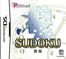 【中古】Puzzle Series Vol.3 SUDOKU 数独 o7r6kf1