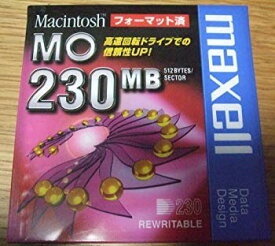 【中古】日立マクセル マッキントッシュフォーマット済 230 MB MO MA-M230.MAC.B1P tf8su2k