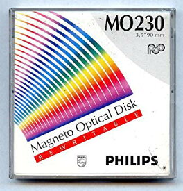 【中古】PHILIPS 32P 3.5インチMOディスク 1枚入り 230MB Unformat 6g7v4d0
