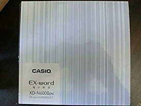 【中古】カシオ EX-word XD-N6000GN生活・教養 ジャパネットたかた限定モデル ggw725x