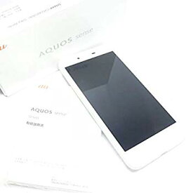 【中古】SHV40 AQUOS sense ホワイト mxn26g8