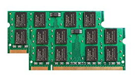 【中古】【非常に良い】SO-DIMM 2GB×2枚組 200pin PC2-5300 DDR2-667 CL5 ノートPC用増設メモリ KINGSPECJP d2ldlup