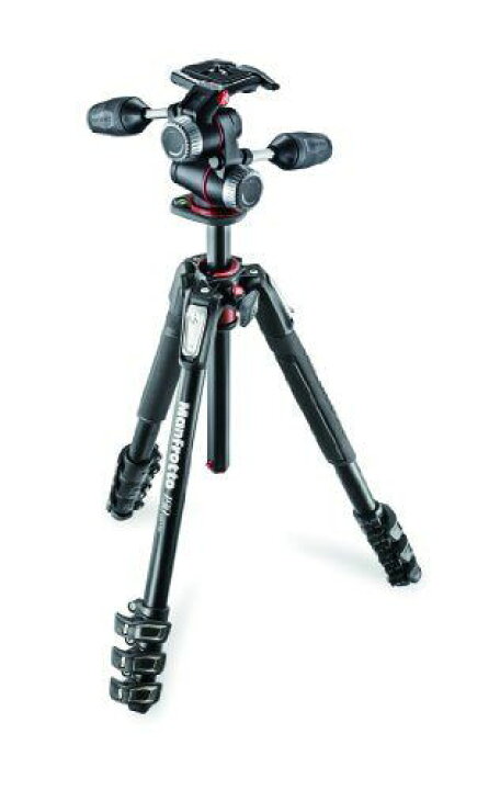 楽天市場】【新品】 Manfrotto プロ三脚 190シリーズ アルミ 4段 + RC2 