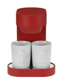 【新品】 ±0 Coffee Maker 2Cup プラスマイナスゼロ コーヒーメーカー 2カップ [ レッド/XKC-V110(R) ] oyj0otl