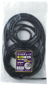 �y�V�i�z ELPA �R�C���`���[�u ��6mm 5m �u���b�N CT-0605P(BK) wwzq1cm
