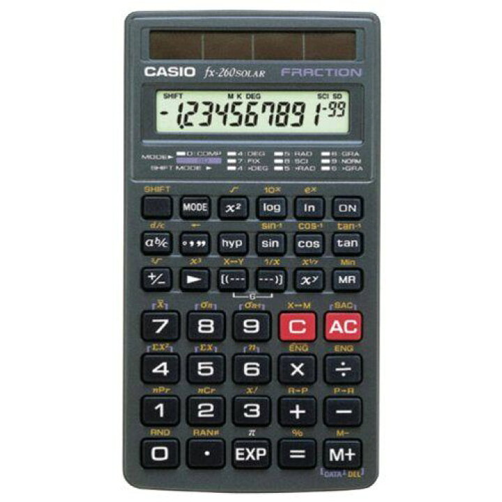 楽天市場】【新品】 Casio 260 fx 関数電卓 wwzq1cm : ドリエム  