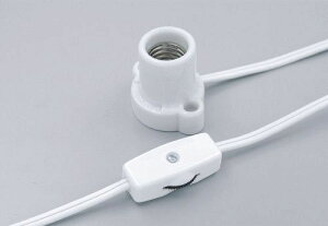 【新品】 ELPA コード付ソケット E17 1.5m ホワイト KP-M1715H(W) oyj0otl