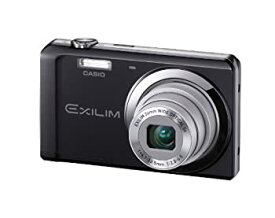 【中古】Casio Exilim エクシリム EX-ZS5 ブラック 14 MP スタイリッシュでスリムなデジタルカメラ 5倍広角ズーム付き