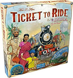 【中古】【非常に良い】チケット・トゥ・ライドインド拡張セット (Ticket To Ride: INDIA) ボードゲーム