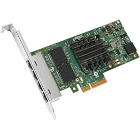 【中古】Intel I350T4BLK イーサネットサーバーアダプター I350-T4 - ネットワークアダプター - PCI Express 2.0 x4 ロープロファイル - ギガビットイー