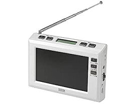 【中古】(未使用・未開封品)YAZAWA ヤザワコーポレーション 4.3インチワンセグTV ホワイト・TV03WH