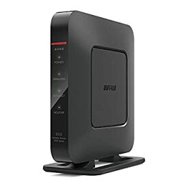 【中古】(未使用・未開封品)BUFFALO WiFi 無線LAN ルーター WSR-300HP/N 11n 300Mbps 1ルーム向け 日本メーカー 【iPhone13/12/11/iPhone SE(第二世代)/Amazon Echo メーカ