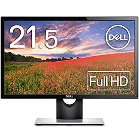 【中古】Dell SE2216H 21.5インチ モニター (3年間交換保証/フルHD/VA非光沢/HDMI,D-Sub15ピン/傾き調整)