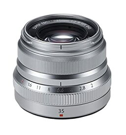 【中古】(未使用・未開封品)FUJIFILM X 交換レンズ フジノン 単焦点 標準 コンパクト 35mm F2 防塵防滴耐低温 絞りリング シルバー F XF35MMF2 R WR S