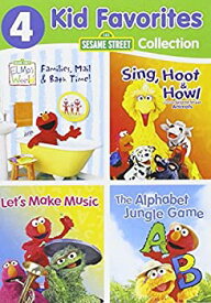 【中古】4 Kid Favorites: Sesame Street [DVD]