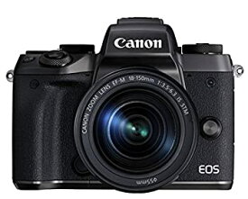 【中古】Canon ミラーレス一眼カメラ EOS M5 レンズキット EF-M18-150mm F3.5-6.3 IS STM付属 EOSM5-18150ISSTMLK
