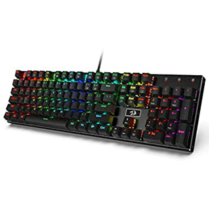 楽天市場】【中古】【非常に良い】Redragon k556 RGB 茶軸104キー  