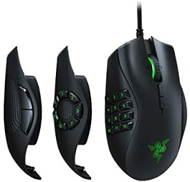 【中古】Razer Naga Trinity サイドボタンを2/7/12ボタンに付け替え可能 MMO/MOBAゲーミングマウス 【日本正規代理店保証品】 RZ01-02410100-R3M1