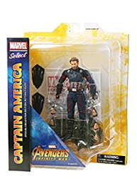 【中古】(未使用・未開封品)DIAMOND SELECT TOYS Marvel Select: Avengers Infinity War Captain America Action Figure