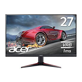 【中古】Acerゲーミングモニター VG270bmiix 27インチ/IPS/非光沢/1920×1080/16:9/250cd/ミニD-Sub 15ピン・HDMI 1.4