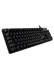 【中古】Logicool G ロジクール G ゲーミングキーボード 有線 G512 GXスイッチ クリッキー メカニカル キーボード 日本語配列 LIGHTSYNC RGB G512-CK 国