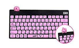 【中古】ラインフレンズBTS 防弾少年団 BT21 WIRELESS SILENT KEYBOARD ワイヤレス キーボード (フィギュア付) RKB-BT21-CK