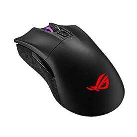 【中古】ASUS Aura Sync対応 スイッチ換装 可能 FPS用 ゲーミング ワイヤレス マウス P702 ROG Gladius II Wireless