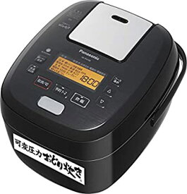【中古】パナソニック 炊飯器 5.5合 可変圧力IH式 おどり炊き ブラック SR-PA109-K