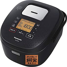 【中古】パナソニック 炊飯器 5.5合 IH式 ブラック SR-HB109-K