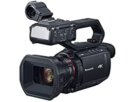 【中古】(未使用・未開封品)パナソニック 4K ビデオカメラ X2000 SDダブルスロット 光学24倍ズーム ハンドルユニット同梱 ブラック HC-X2000-K