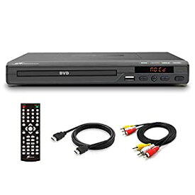 【中古】(未使用・未開封品)メディアソニックDVDプレーヤー ? 全地域 HDMI / AV出力 USBマルチメディアプレーヤー機能 HD 1080P対応 HDMI & AVケーブル付属 (HW210AX)