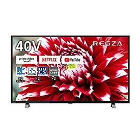 【中古】REGZA 40V型 液晶テレビ レグザ 40V34 フルハイビジョン 外付けHDD 裏番組録画 ネット動画対応（2020年モデル）