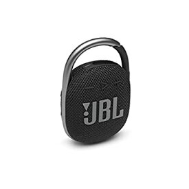 【中古】【非常に良い】JBL CLIP 4 Bluetoothスピーカー USB C充電/IP67防塵防水/パッシブラジエーター搭載/ポータブル/2021年モデル ブラック JBLCLIP4BLK