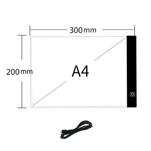�y�X�[�p�[�Z�[�������zLED �g���[�X�� ���^ A4 �T�C�Y USB���d �R�[�h�t�� A4�T�C�Y ���C�g�e�[�u�� �g���[�V���O �C���X�g ���C�g�{�[�h �F�� ���} �A�j�� �g���X�� �_�C�������h�A�[�g �g