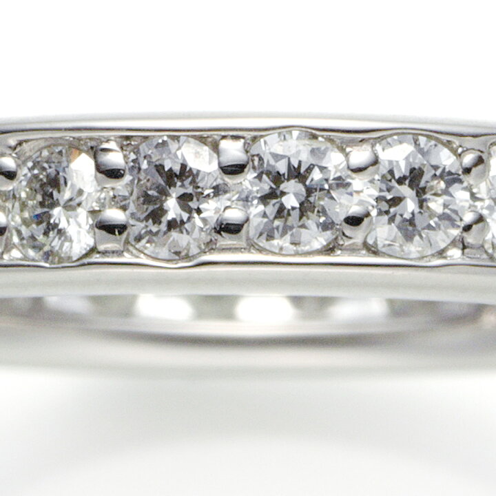 楽天市場】【11号は即納可】PT900 ダイヤモンド 1ctフルエタニティ  