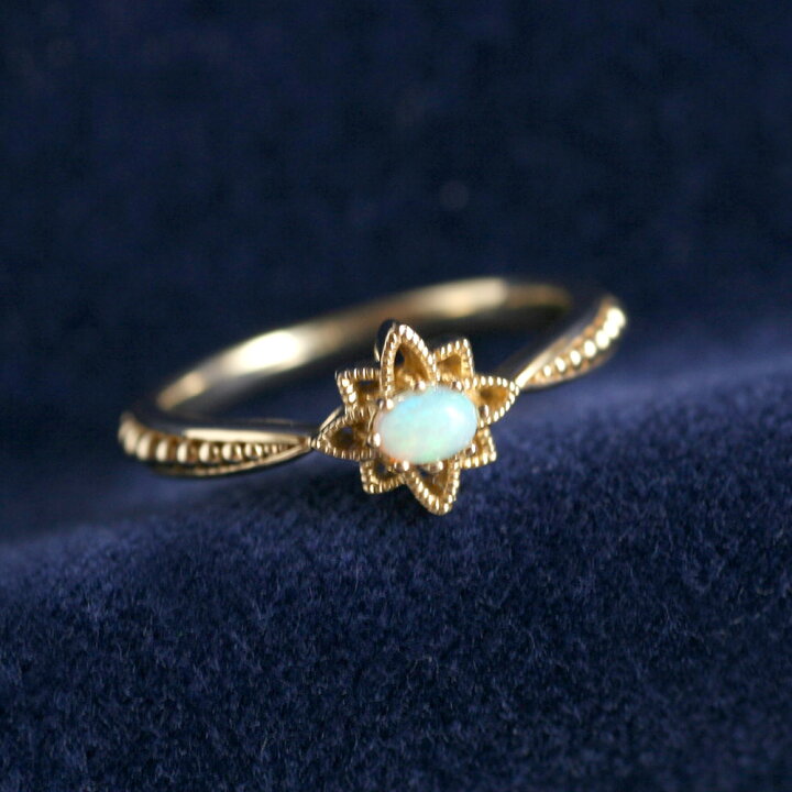 楽天市場】【碌山 】The Little Claics k10YG k18YG オパール ピンキー  