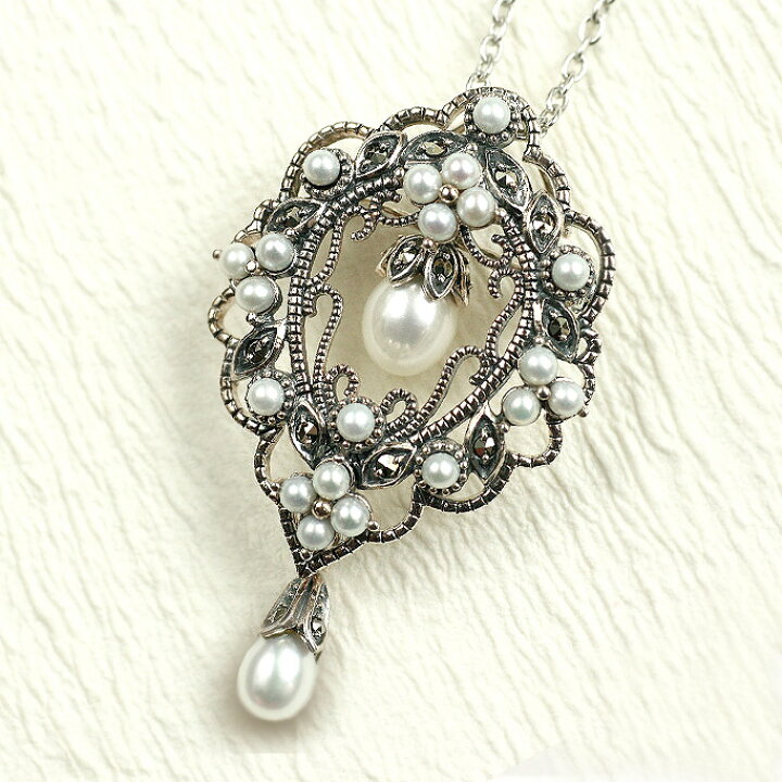 楽天市場】【最短翌日お届け】 【ドール×碌山 】シルバー 淡水真珠  